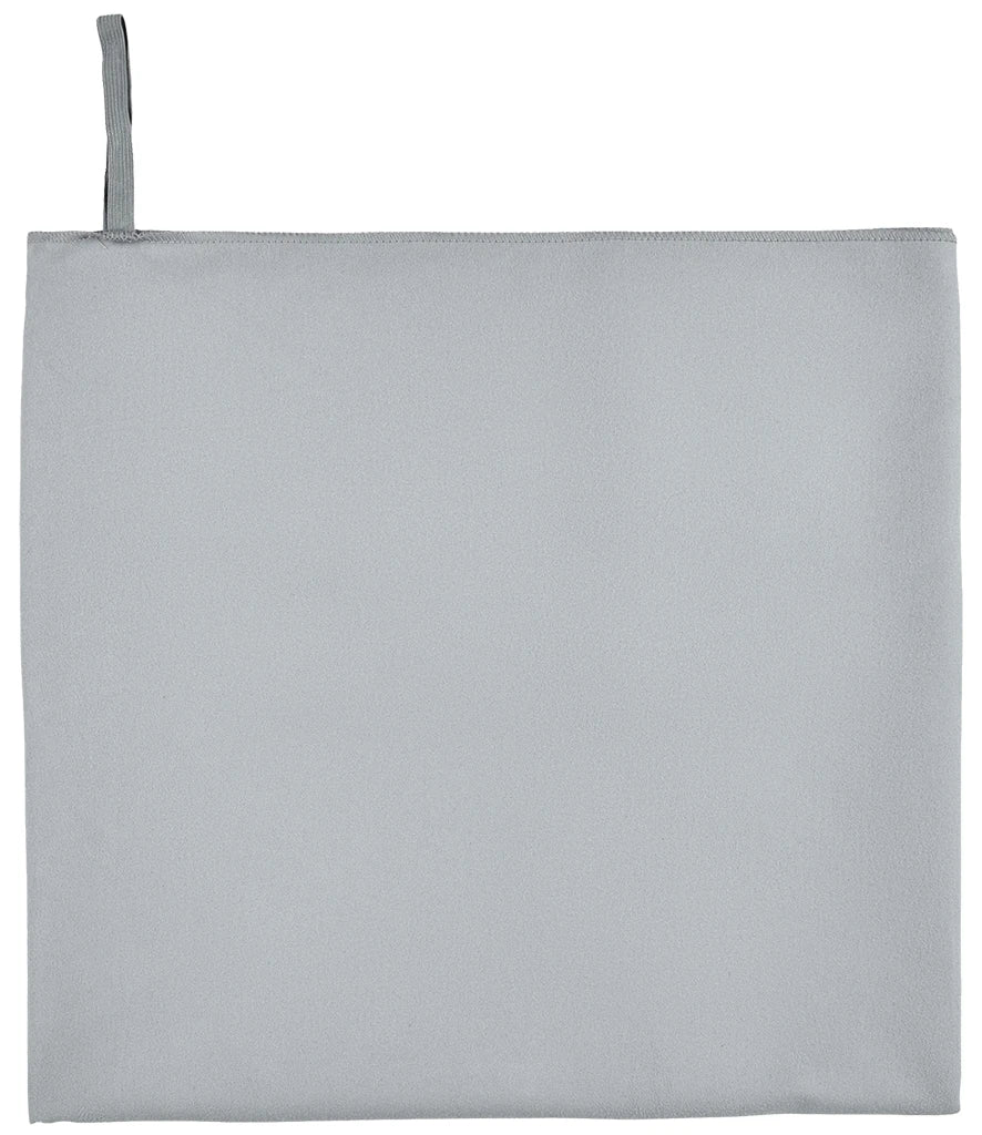 SOL'S Atoll 50 Microfibre Hand Towel — Pure Grey