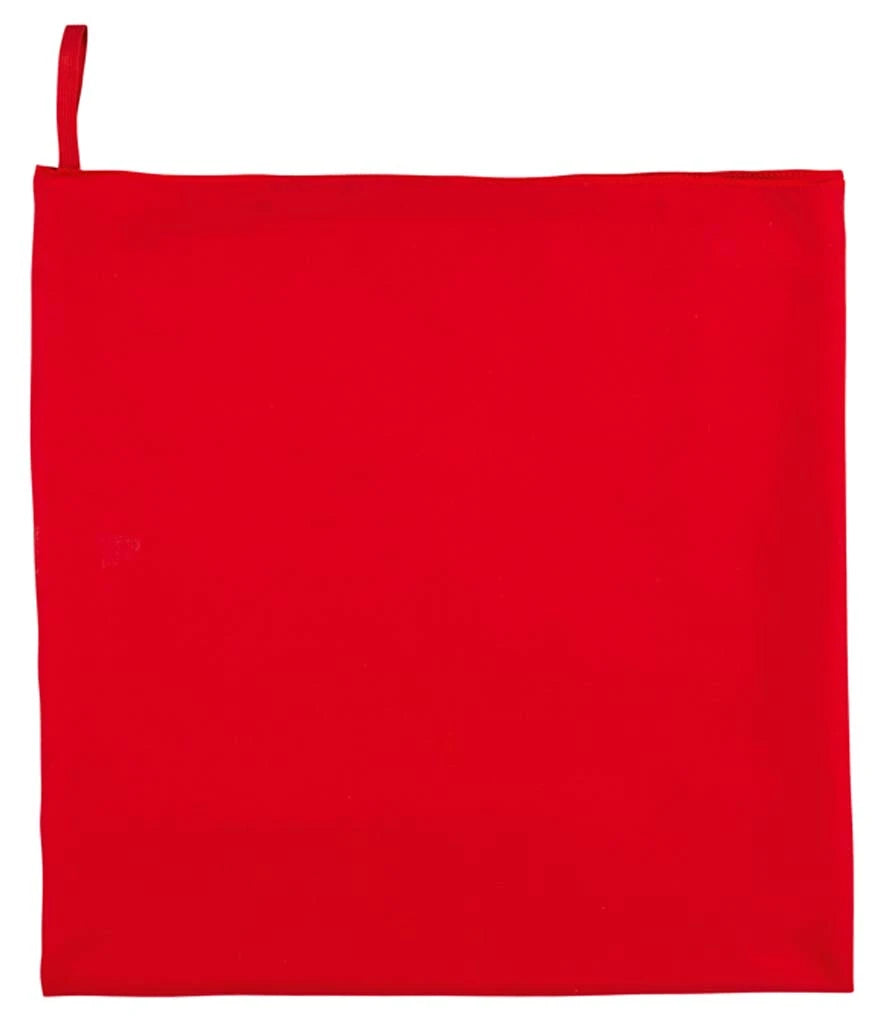 SOL'S Atoll 50 Microfibre Hand Towel — Red