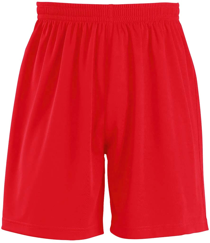 SOL'S San Siro 2 Shorts — Red