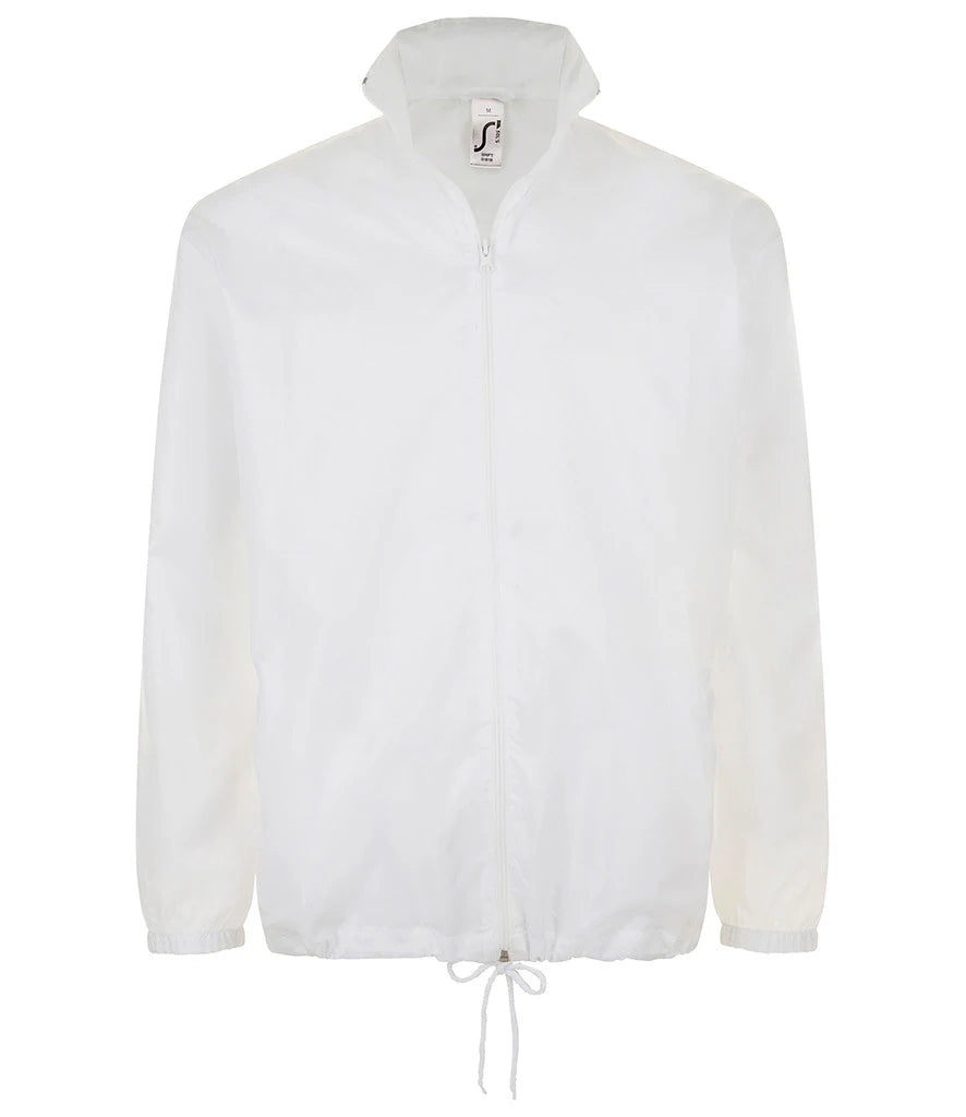 SOL'S Unisex Shift Windbreaker Jacket — White
