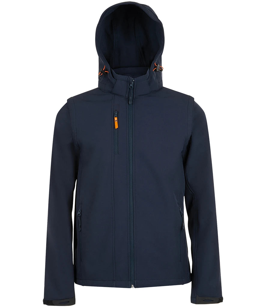 SOL'S Transformer Pro Soft Shell Jacket — French Navy
