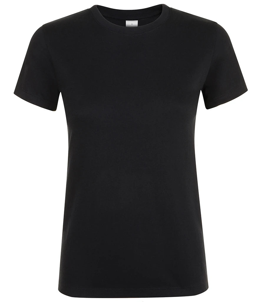 SOL'S Ladies Regent T-Shirt — Deep Black