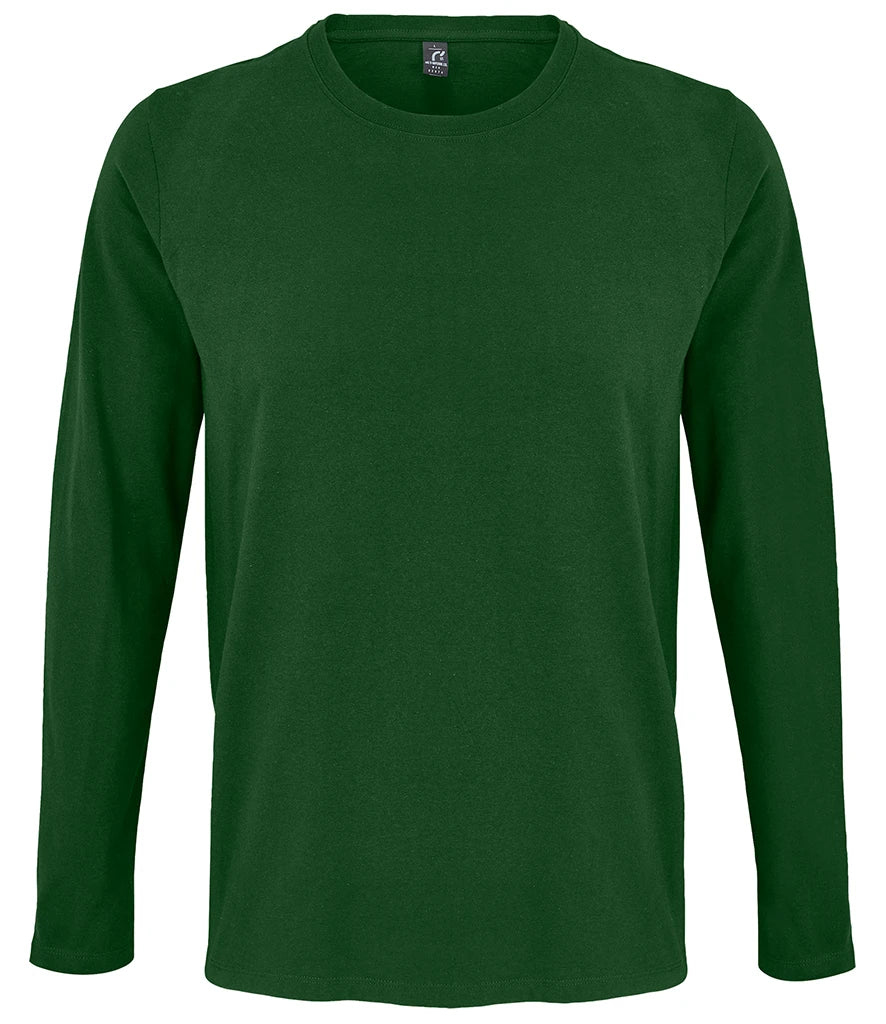 SOL'S Imperial Long Sleeve T-Shirt — Bottle Green