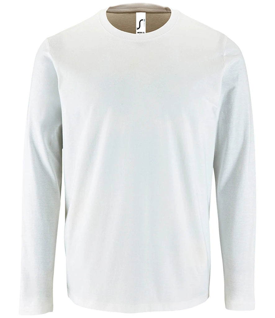 SOL'S Imperial Long Sleeve T-Shirt — White
