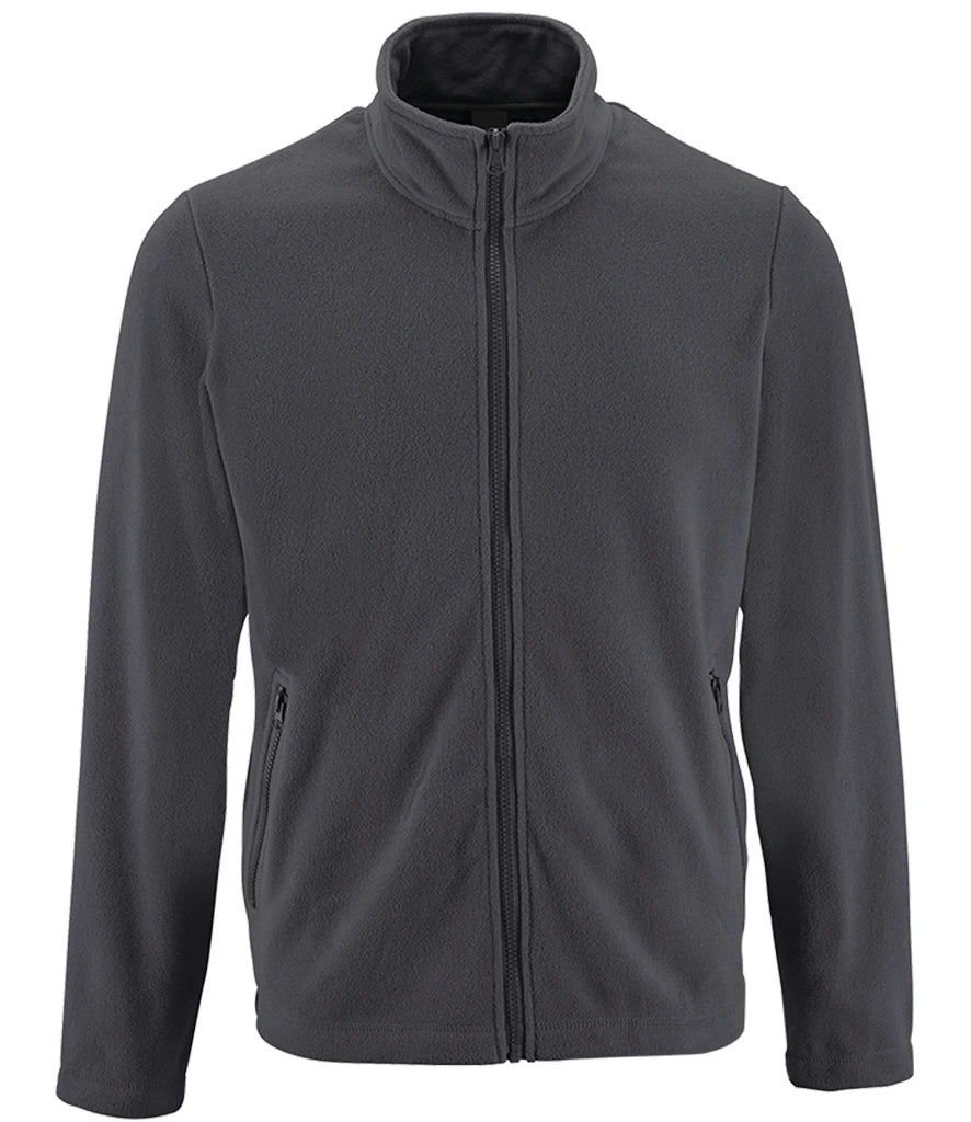 SOL'S Norman Fleece Jacket — Charcoal