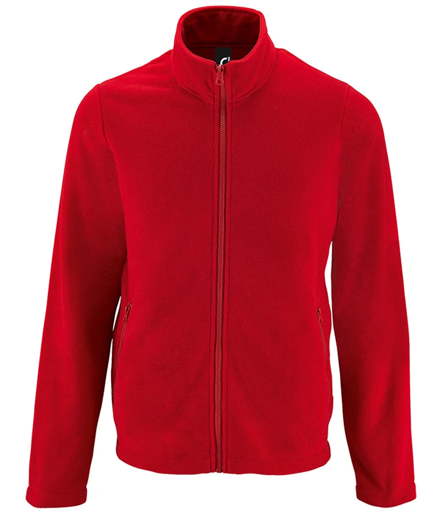 SOL'S Norman Fleece Jacket — Red