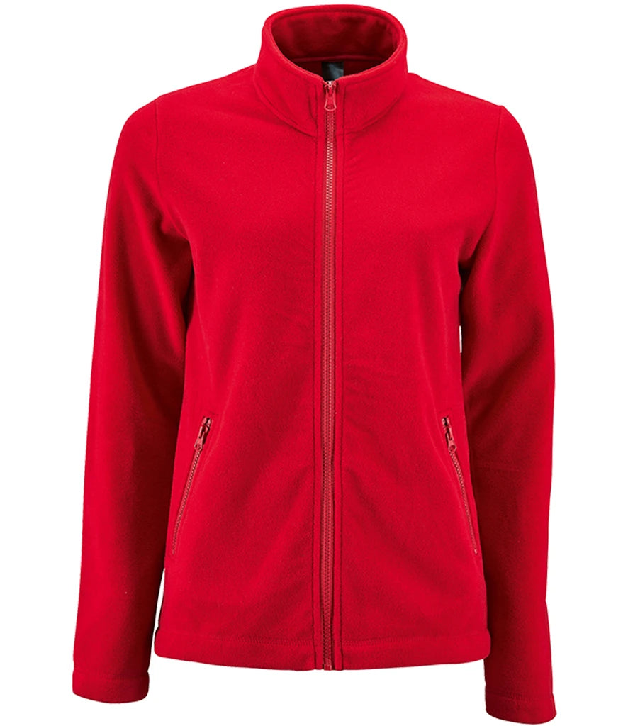 SOL'S Ladies Norman Fleece Jacket — Red