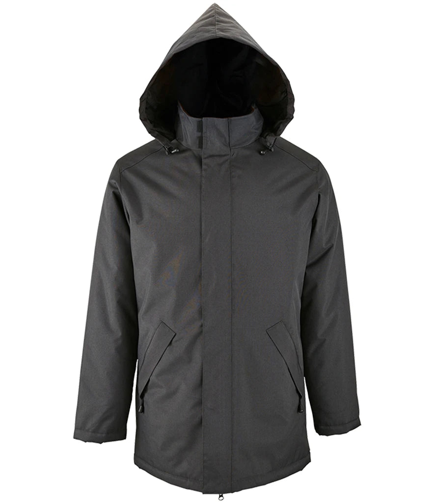 SOL'S Unisex Robyn Padded Jacket — Charcoal