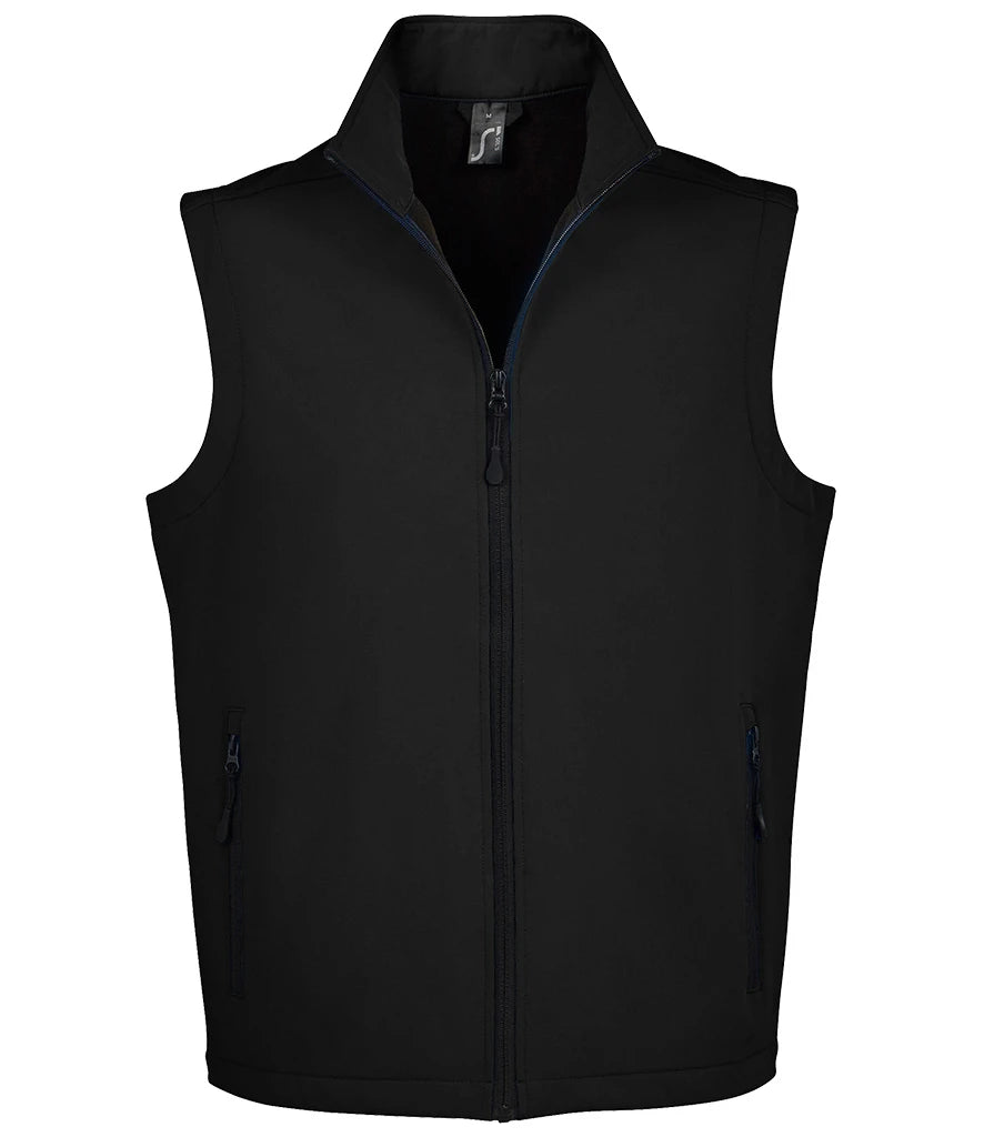 SOL'S Race Soft Shell Bodywarmer — Black