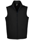 SOL'S Race Soft Shell Bodywarmer — Black