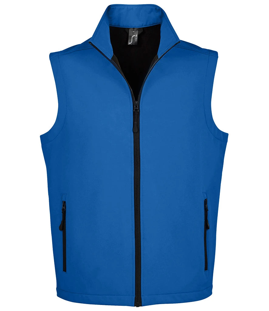SOL'S Race Soft Shell Bodywarmer — Royal Blue