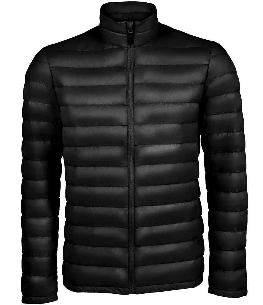 SOL'S Wilson Lightweight Padded Jacket — Black