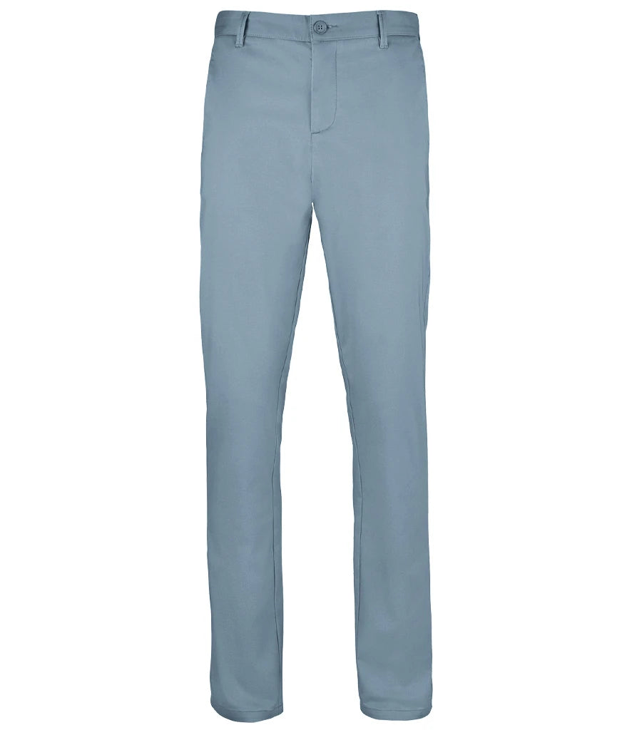 SOL'S Jared Stretch Trousers — Creamy Dark Blue