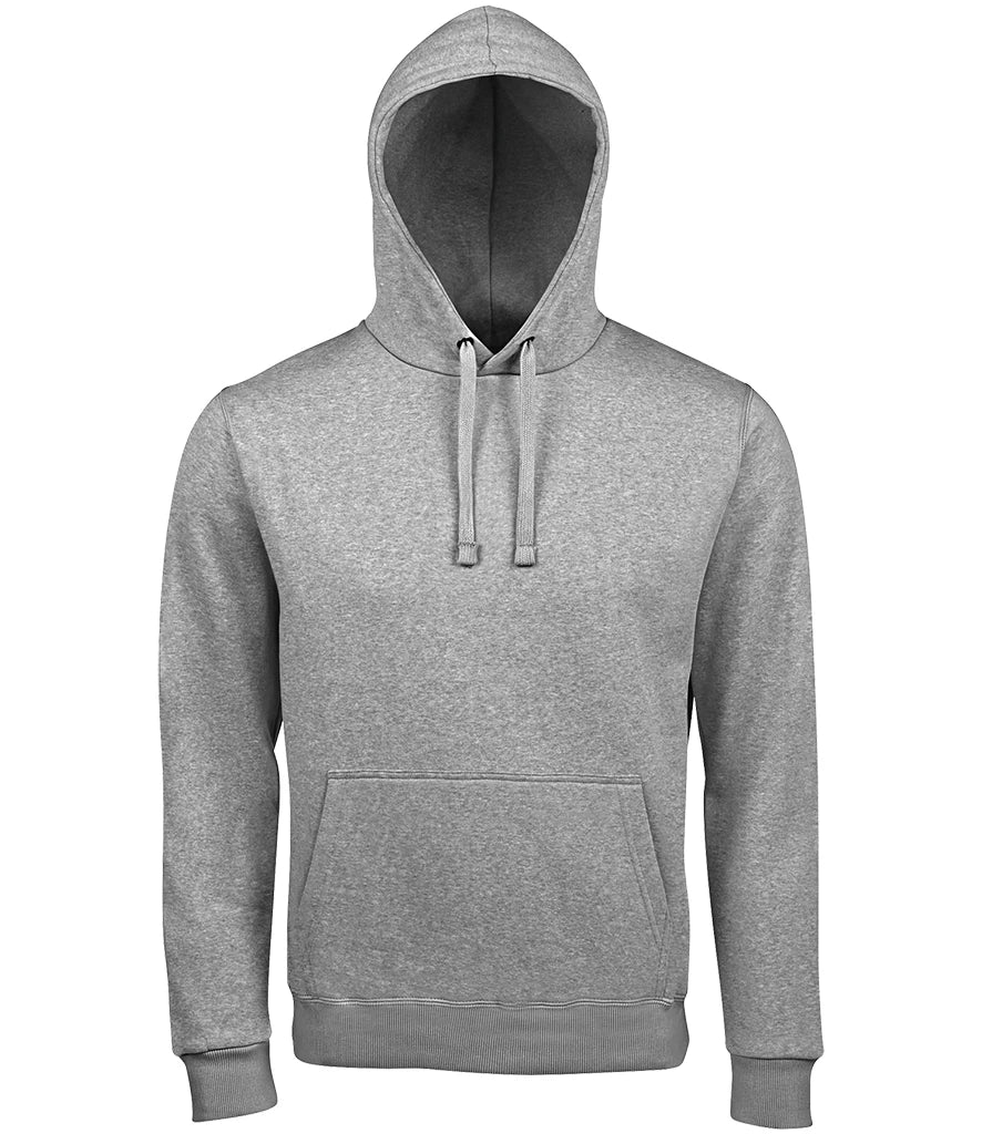 SOL'S Unisex Spencer Hooded Sweatshirt — Grey Marl