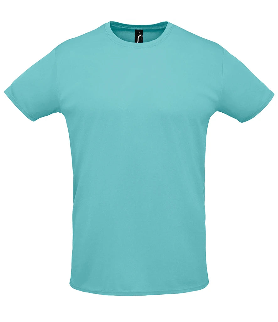 SOL'S Sprint T-Shirt in Pool Blue, front view