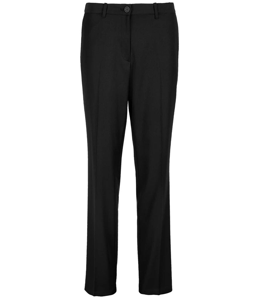 NEOBLU Ladies Gabin Suit Trousers — Deep Black