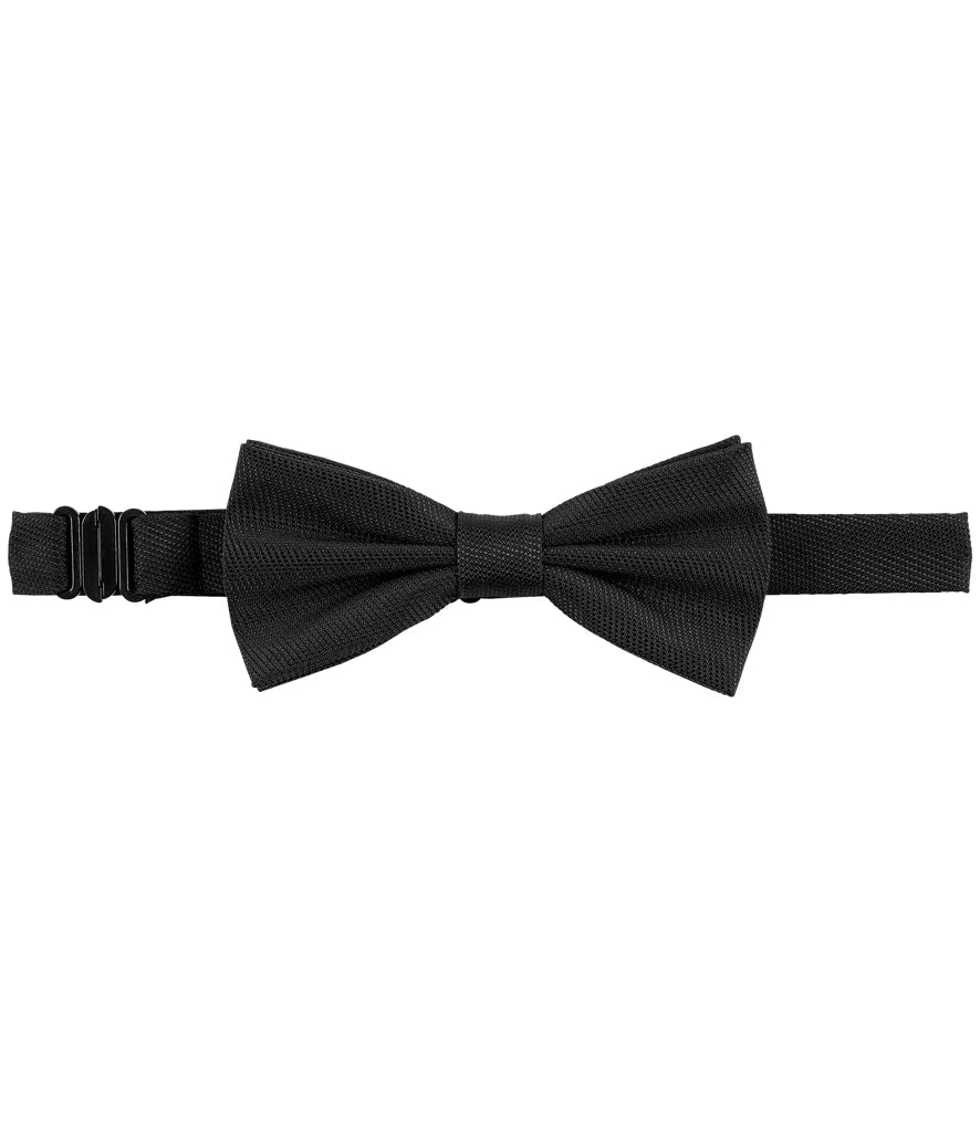 NEOBLU Teddy Bow Tie — Deep Black