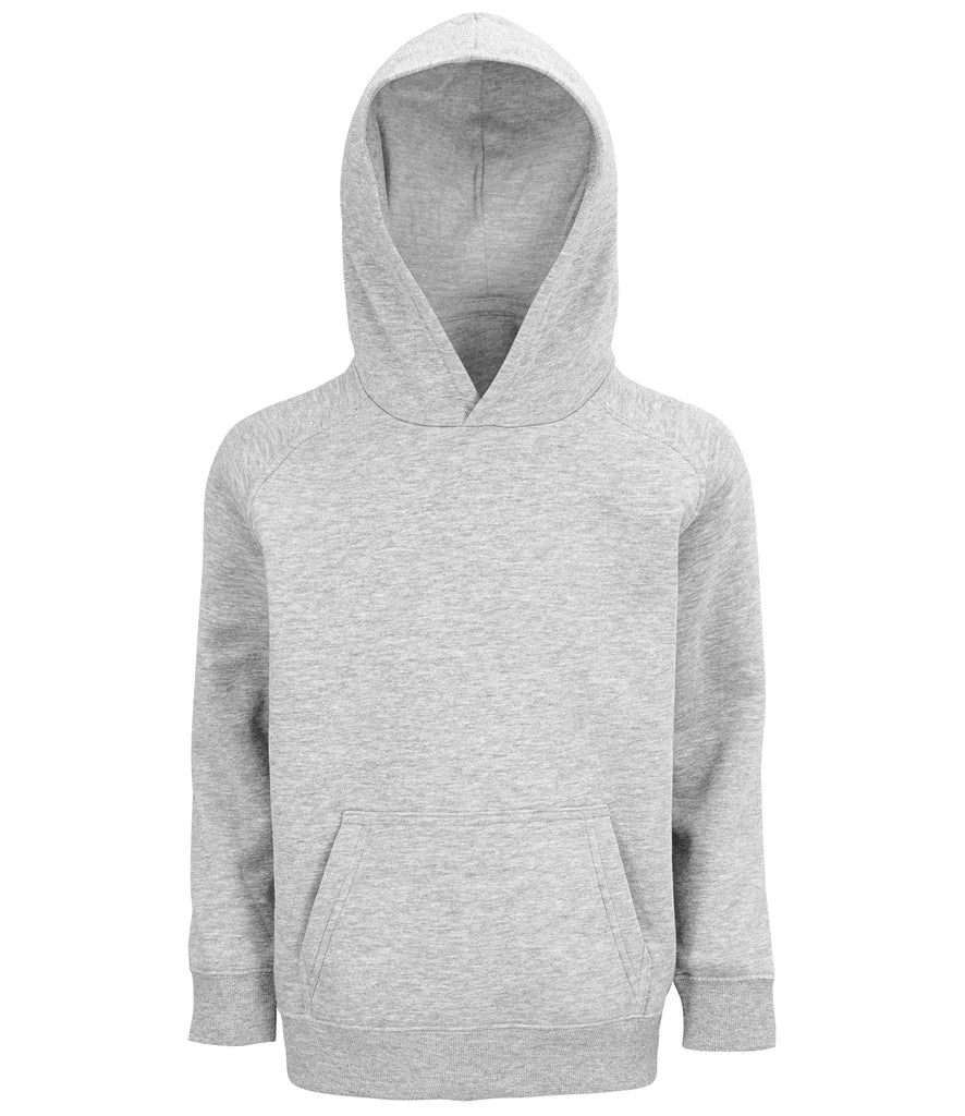 SOL'S Kids Stellar Organic Hoodie — Grey Marl