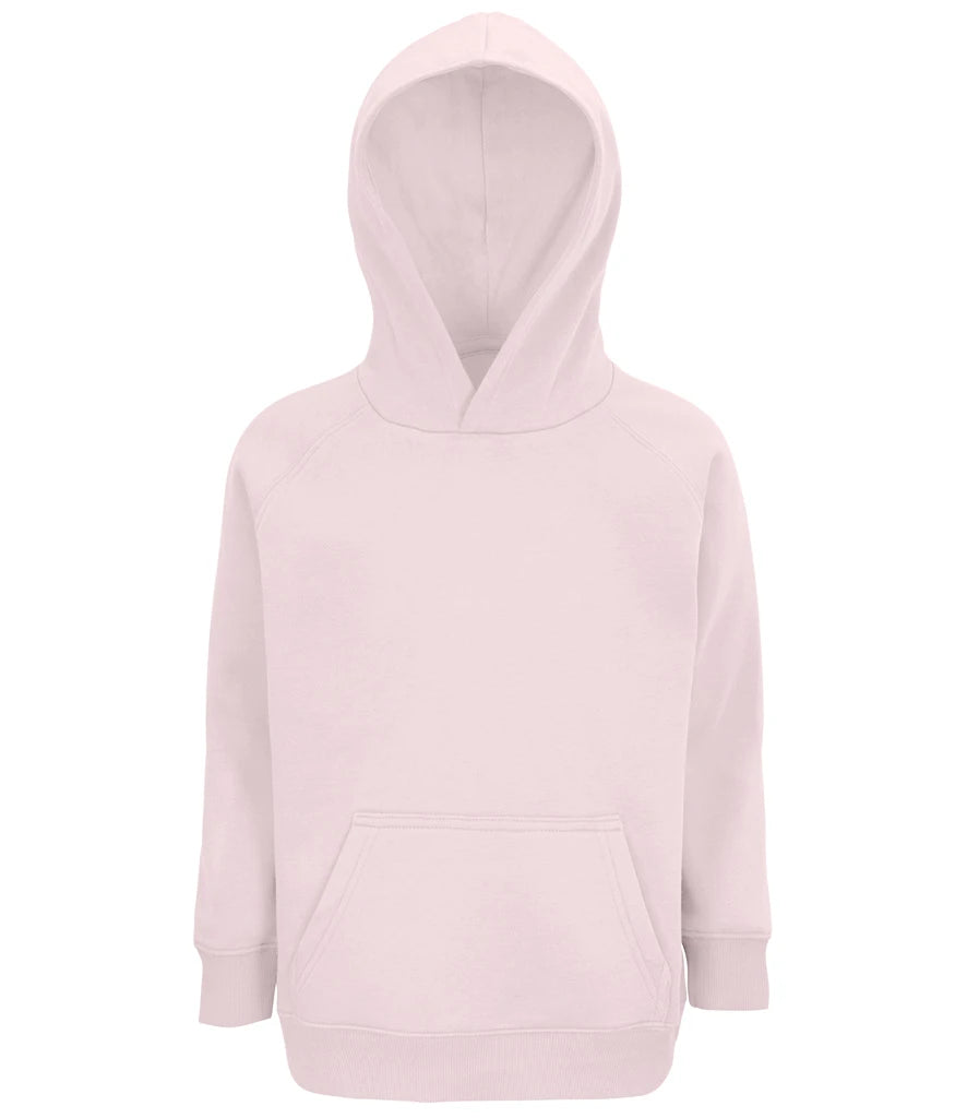 SOL'S Kids Stellar Organic Hoodie — Pale Pink