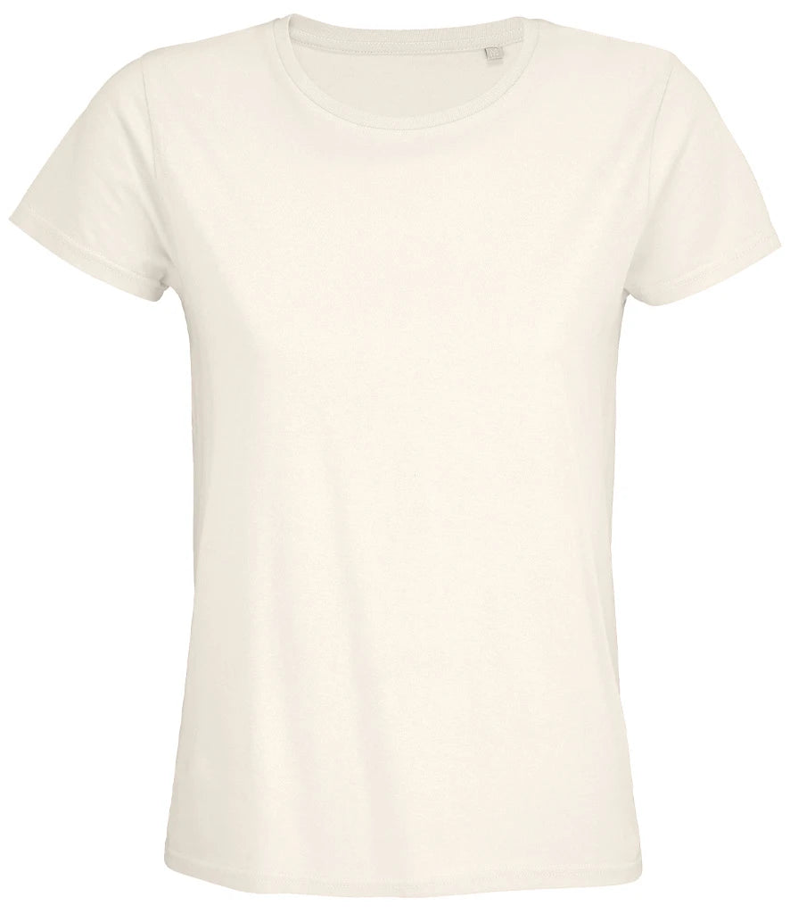 SOL'S Ladies Pioneer Organic T-Shirt — Off White
