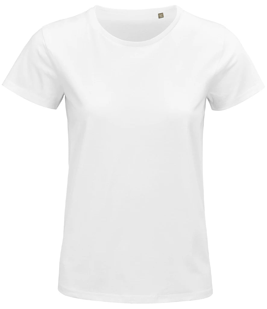 SOL'S Ladies Pioneer Organic T-Shirt — White