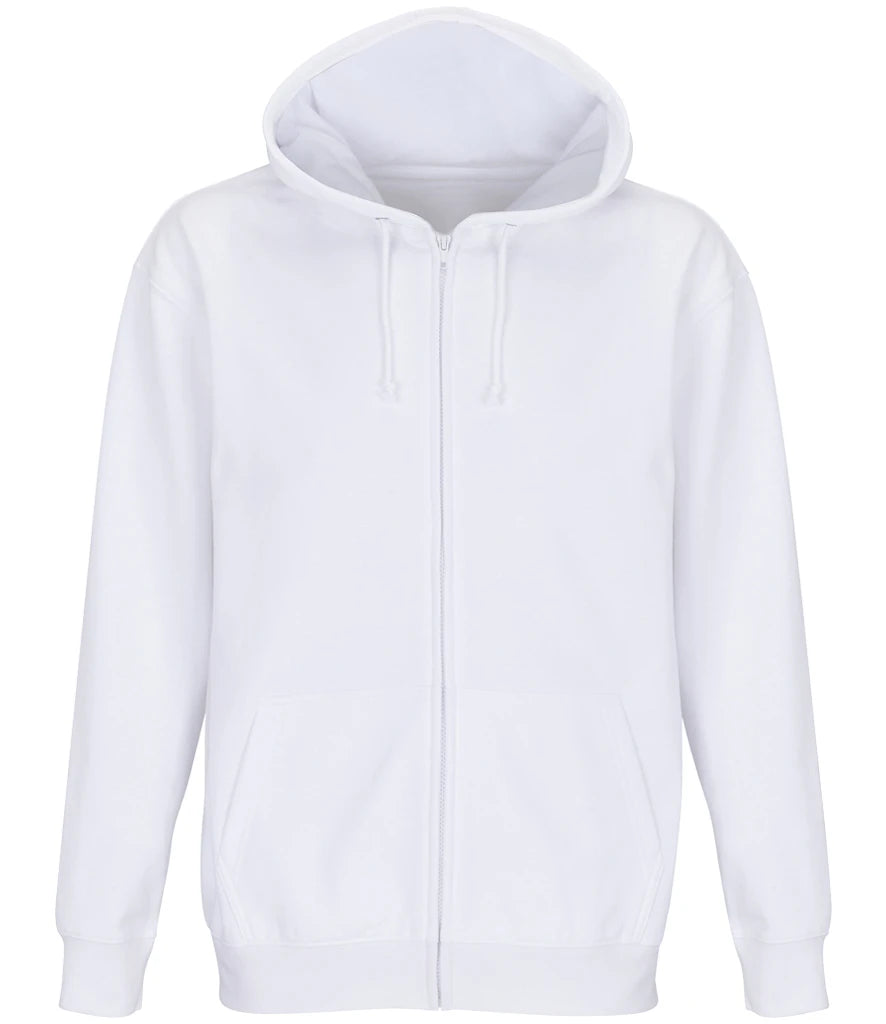 SOL'S Unisex Carter Full Zip Hoodie — White