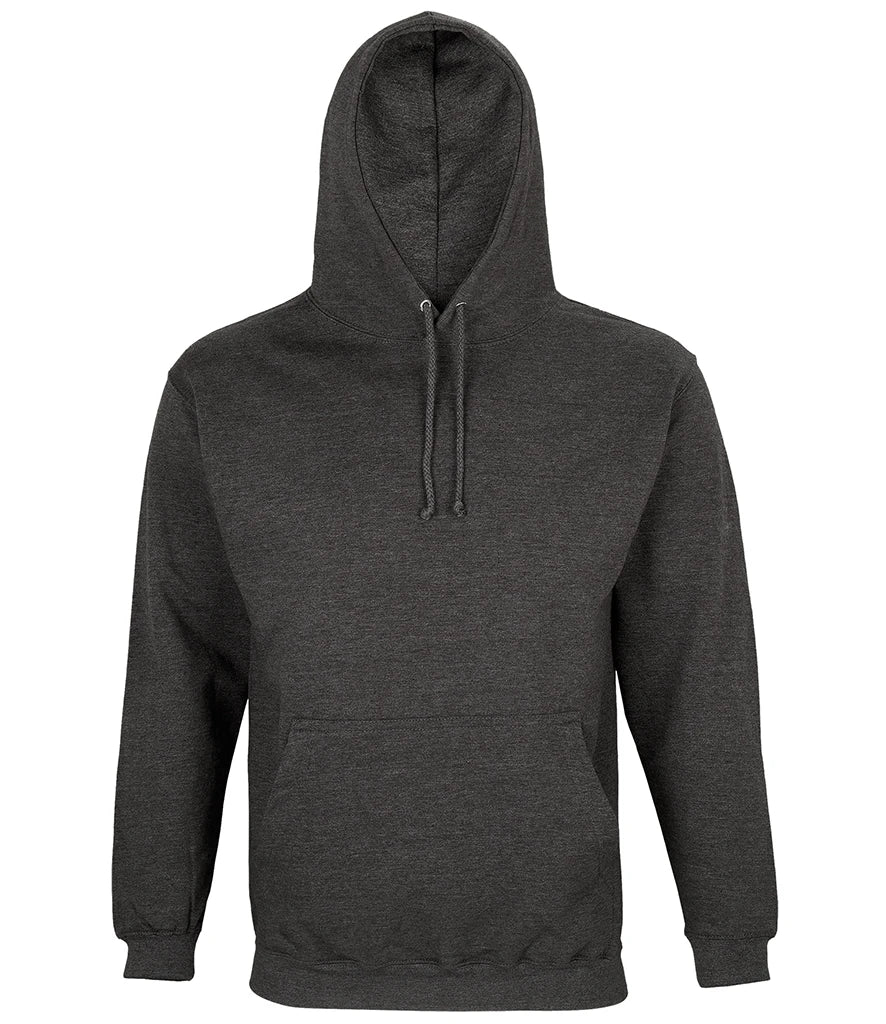 SOL'S Unisex Condor Hoodie — Charcoal Marl
