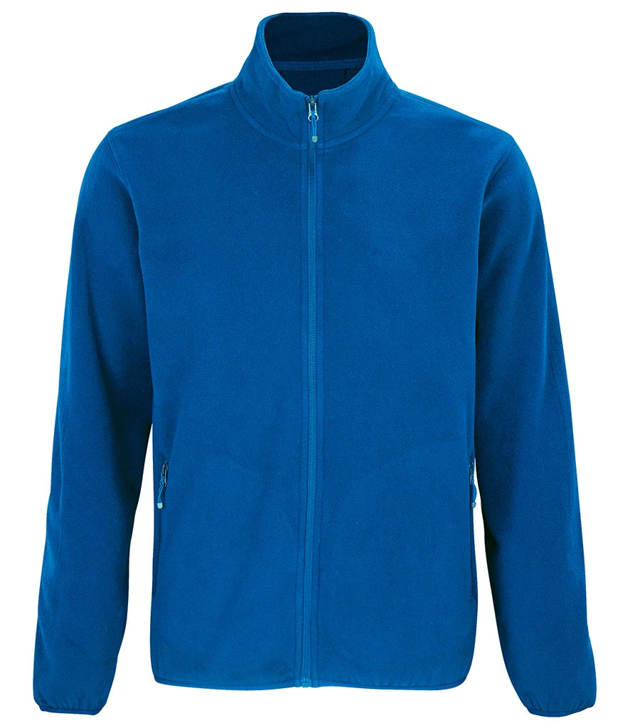 SOL'S Factor Recycled Micro Fleece Jacket — Royal Blue