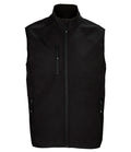 SOL'S Falcon Recycled Soft Shell Bodywarmer — Black