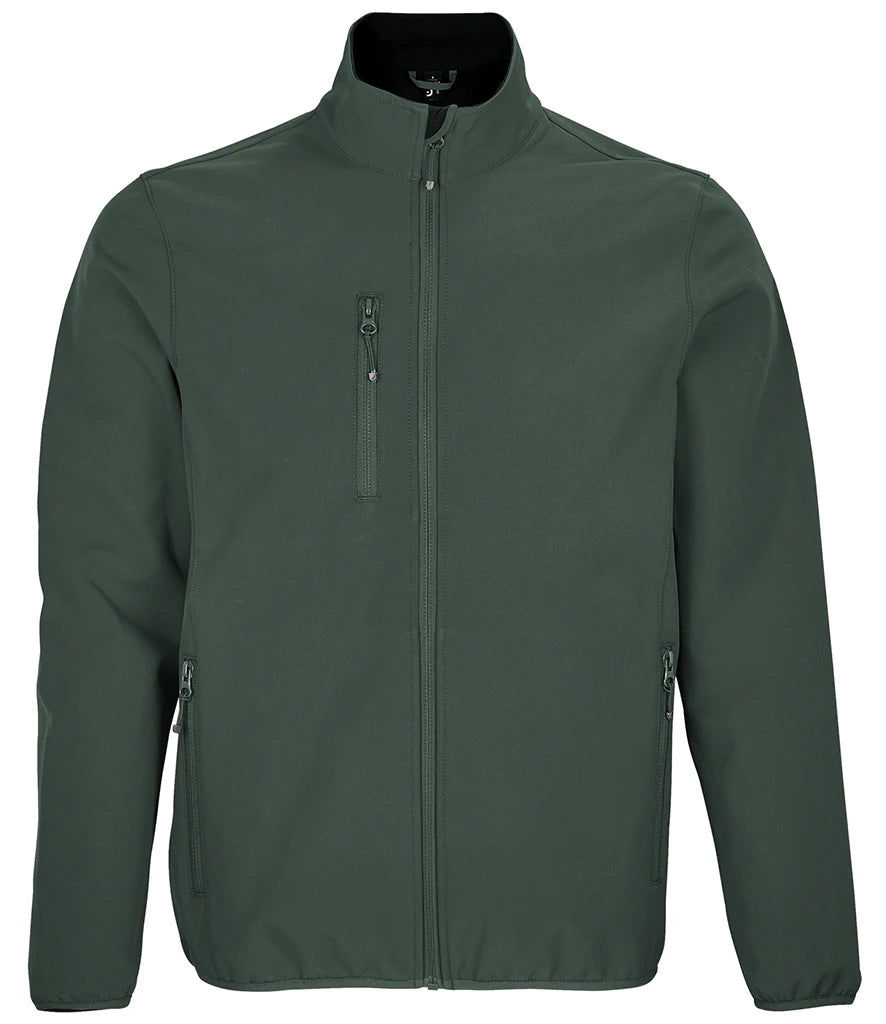 SOL'S Falcon Recycled Soft Shell Jacket — Forest Green