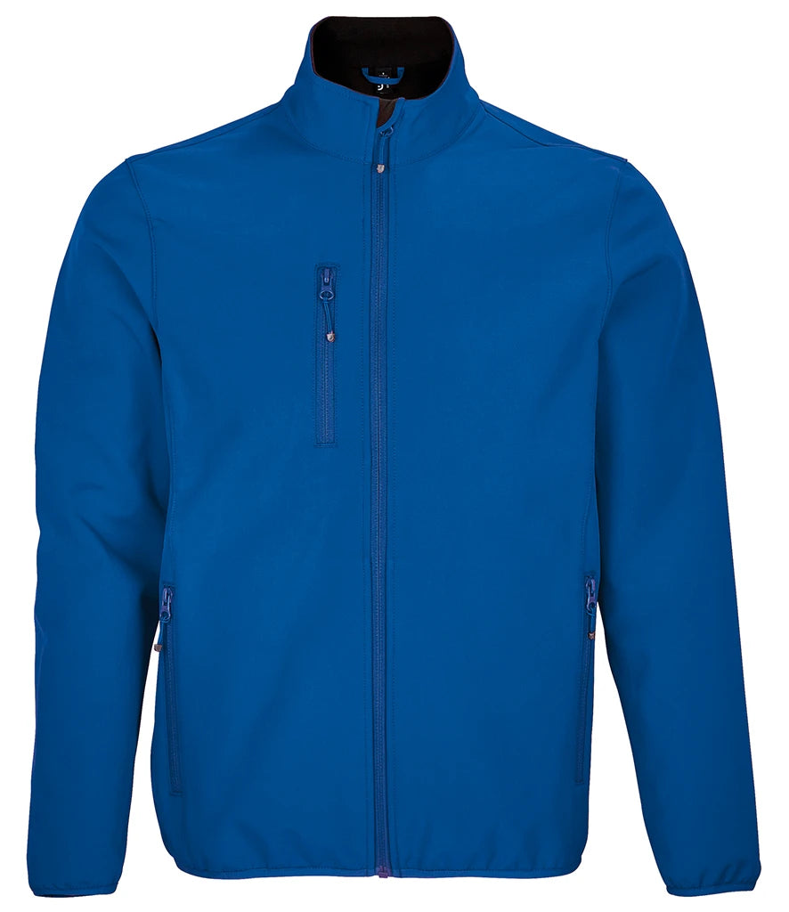 SOL'S Falcon Recycled Soft Shell Jacket — Royal Blue