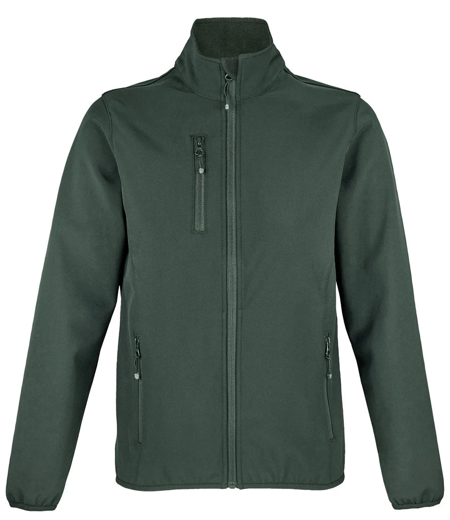 SOL'S Ladies Falcon Recycled Soft Shell Jacket — Forest Green