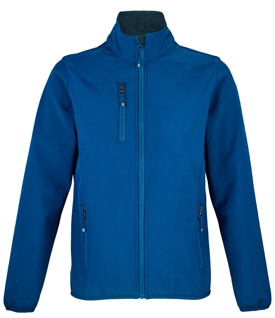 SOL'S Ladies Falcon Recycled Soft Shell Jacket — Royal Blue