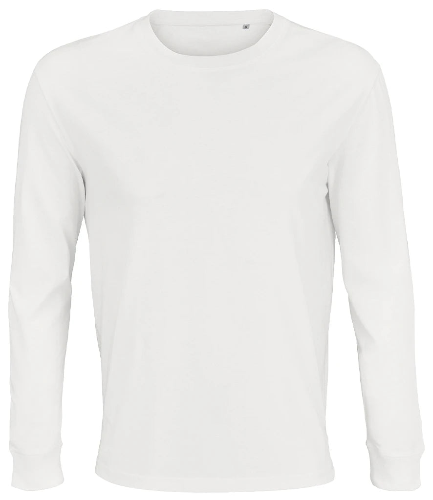 SOL'S Unisex Pioneer Long Sleeve T-Shirt — White