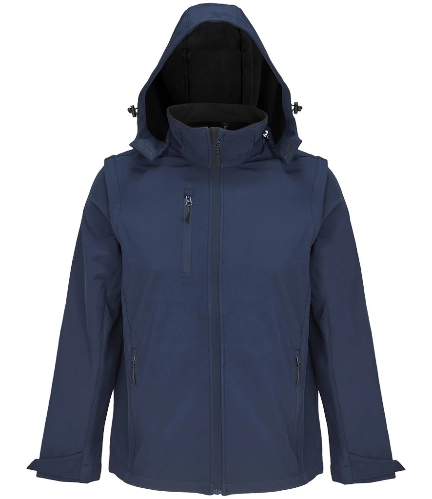 SOL'S Unisex Falcon 3-in-1 Soft Shell Jacket — Abyss Blue