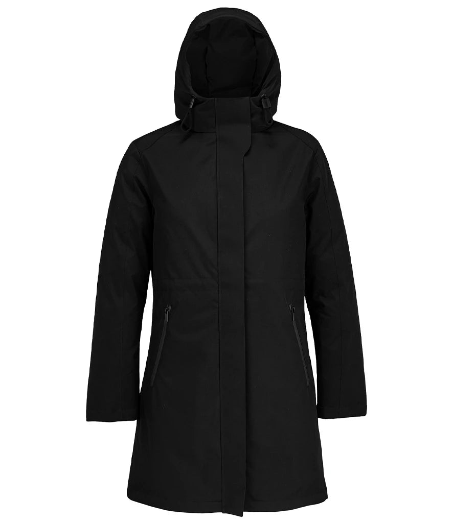 NEOBLU Ladies Alfi Warm Parka Jacket — Deep Black