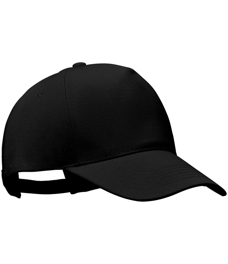 SOL'S Seoul 5 Panel Cap — Black