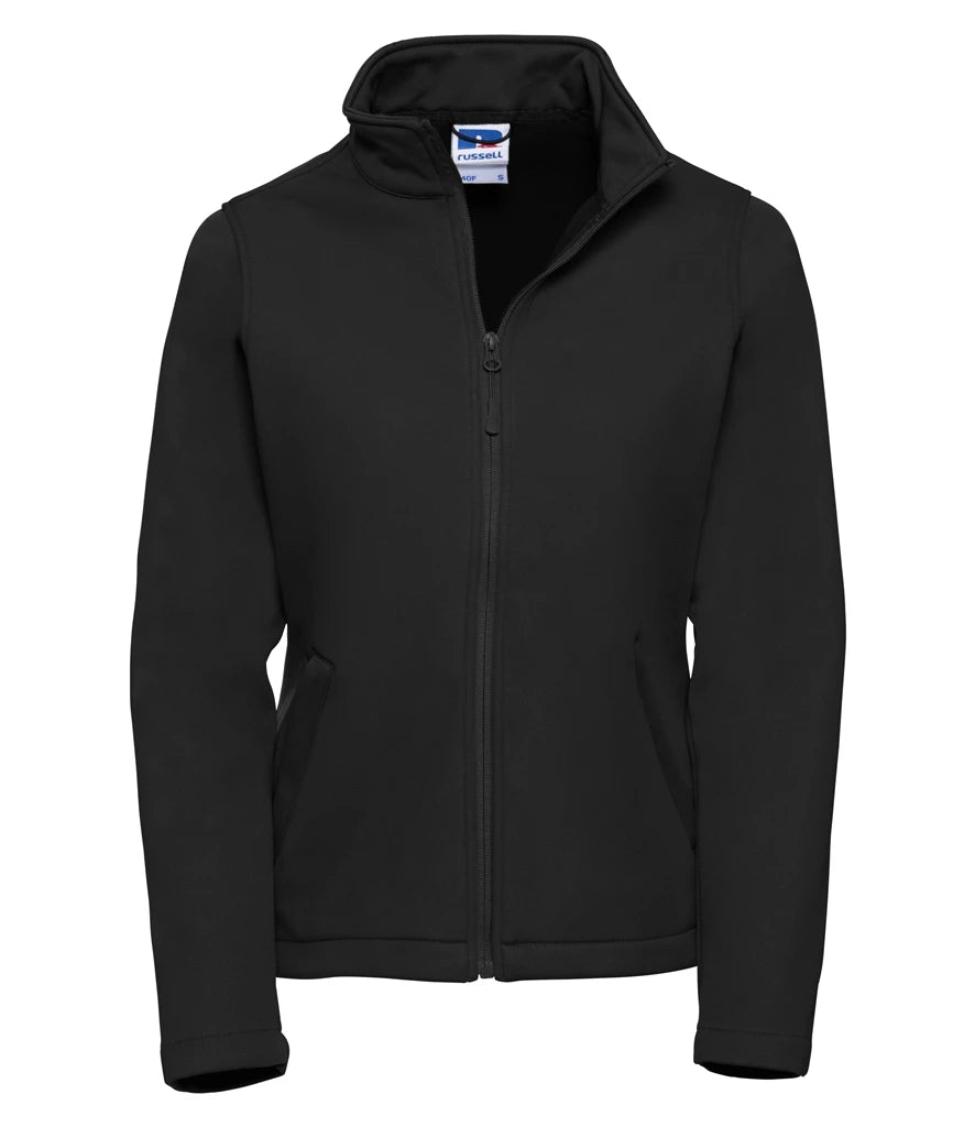 Russell Athletic Ladies Smart Soft Shell Jacket — Black