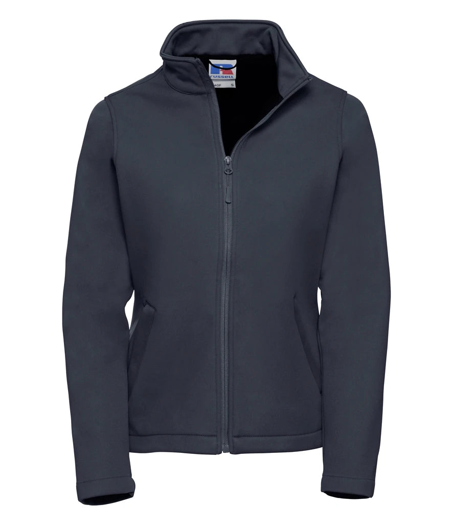 Russell Athletic Ladies Smart Soft Shell Jacket — French Navy