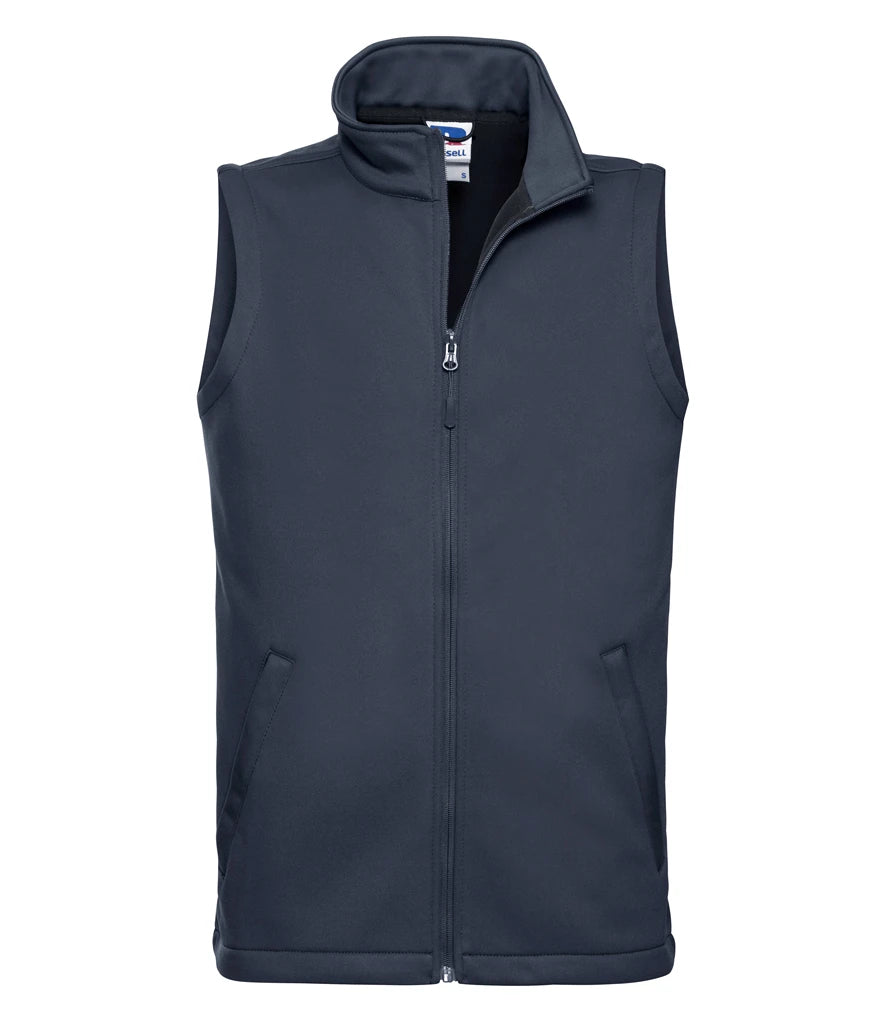 Russell Athletic Smart Soft Shell Gilet — French Navy
