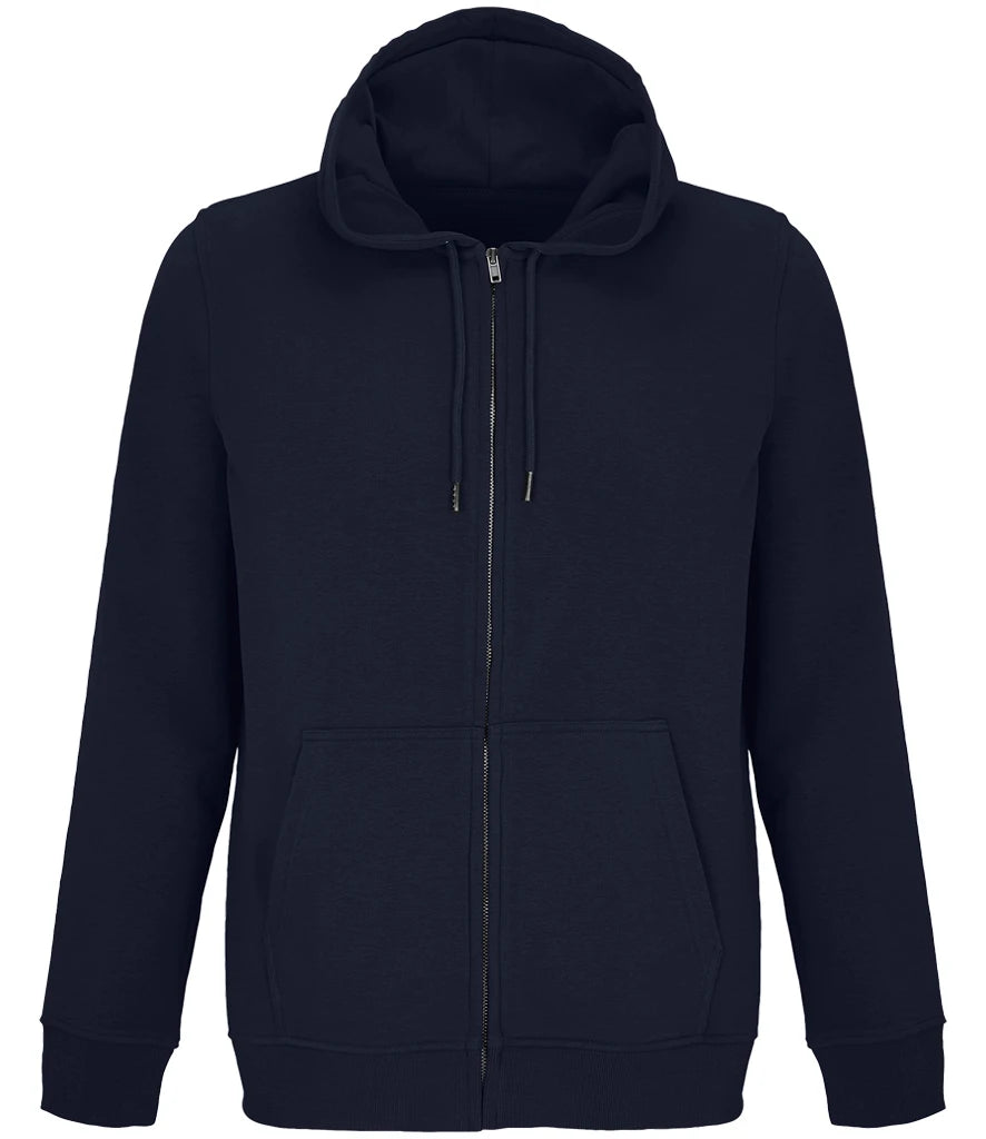 SOL'S Unisex Calipso Full Zip Hoodie — French Navy