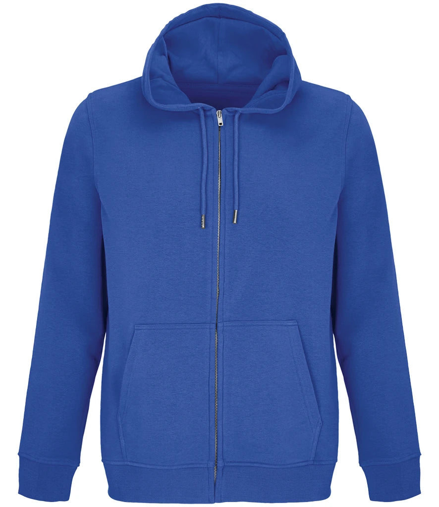 SOL'S Unisex Calipso Full Zip Hoodie — Royal Blue