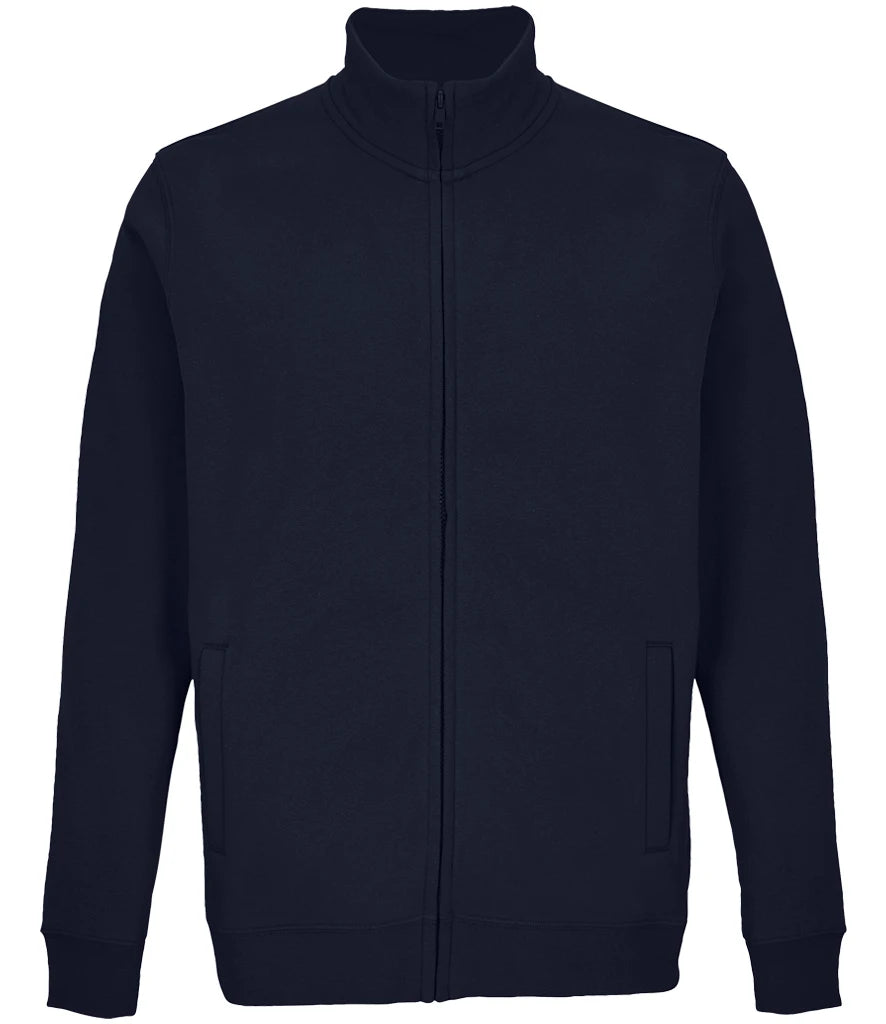 SOL'S Unisex Cooper Full Zip Sweat Jacket — French Navy