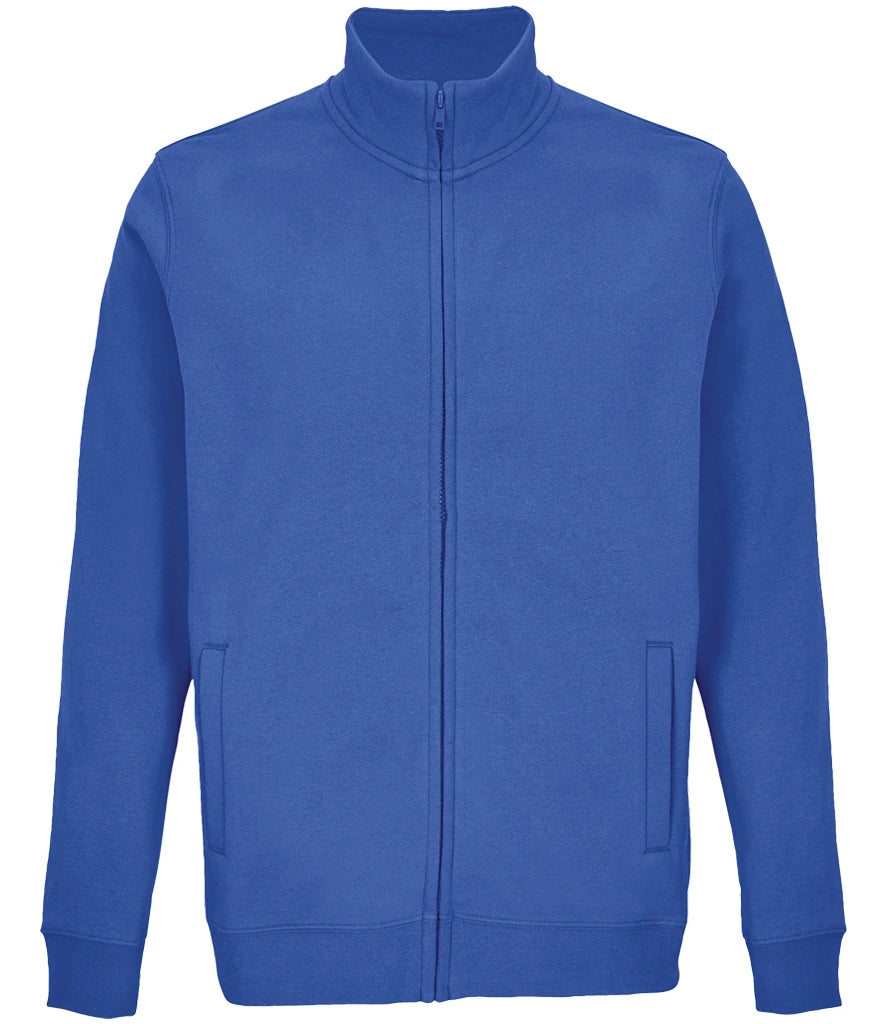 SOL'S Unisex Cooper Full Zip Sweat Jacket — Royal Blue