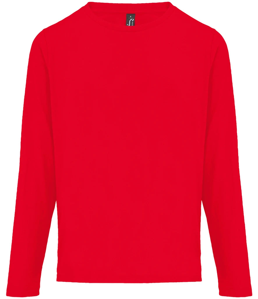 SOL'S Ladies Monarch Long Sleeve T-Shirt — Red