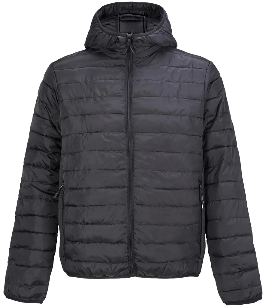 SOL'S Stream Hooded Jacket — Black