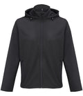 SOL'S Race Hooded Soft Shell Jacket — Black
