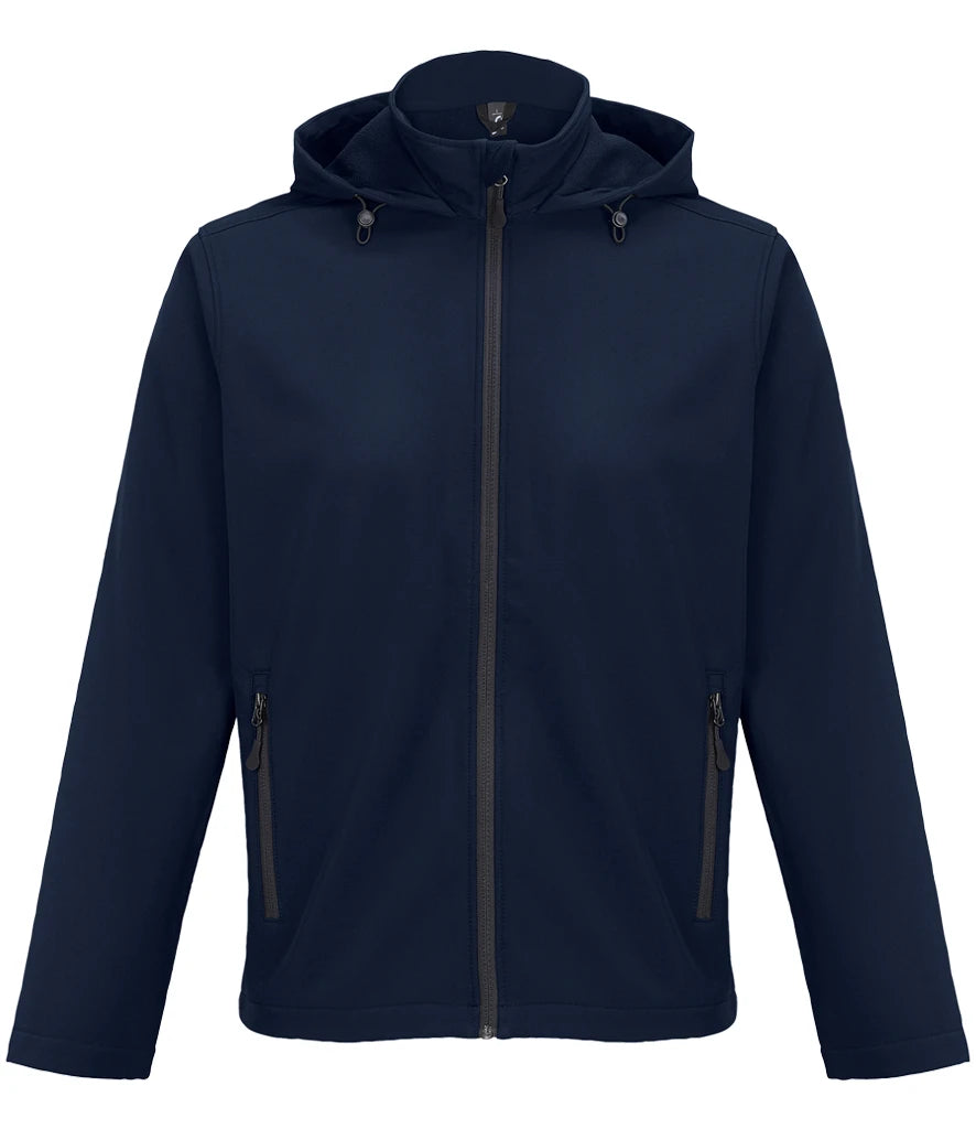 SOL'S Race Hooded Soft Shell Jacket — French Navy