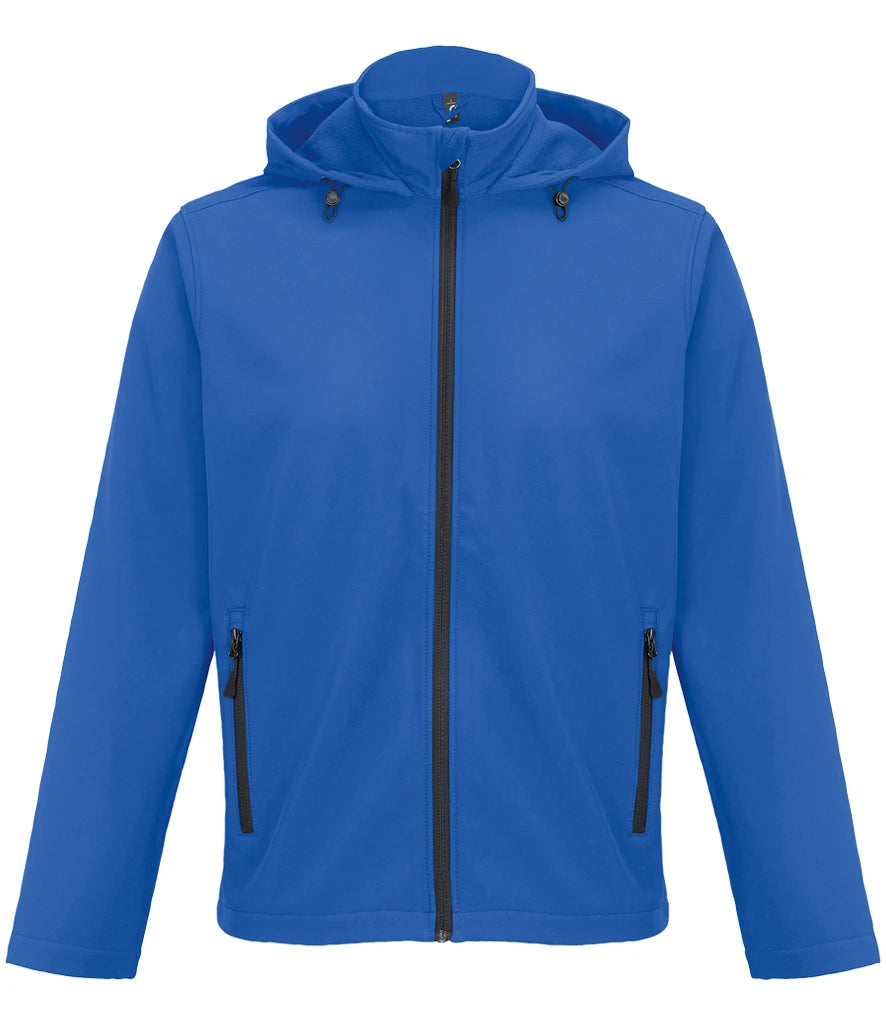 SOL'S Race Hooded Soft Shell Jacket — Royal Blue