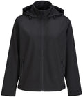 SOL'S Ladies Race Hooded Soft Shell Jacket — Black
